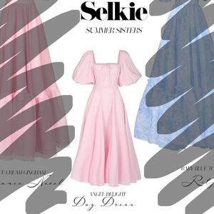 Selkie Angel Delight Pink Day Dress 2X Old Size Chart (More Like 1X)